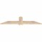 Ekena Millwork Eugene Smooth Timber Gable Bracket, Douglas Fir, 60"W x 15"H x 1 1/2"D x 5 1/2"F, 6/12 Pitch GBW060X15X0206EUG00SDF - alternate 3